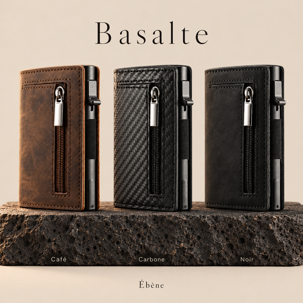 Basalte — Portefeuille compact