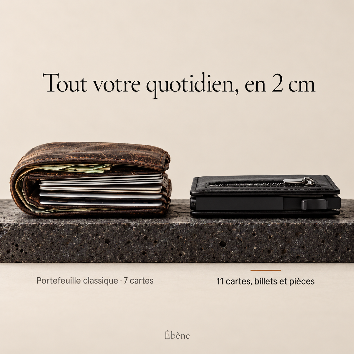 Basalte — Portefeuille compact